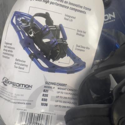 NEW Snow Shoes and Poles. 24" 