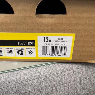 Men's KEEN Reno's Brand NEW in the Box OLIVE Color Size 13 