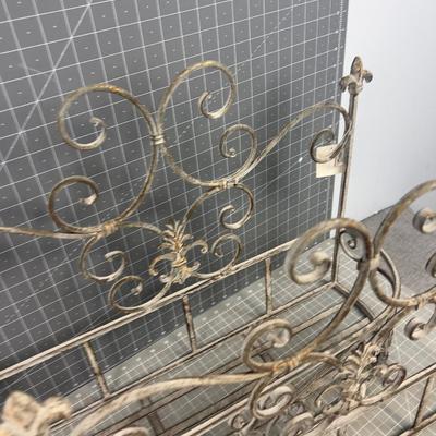 New Iron Plant Wall Basket Sconces 