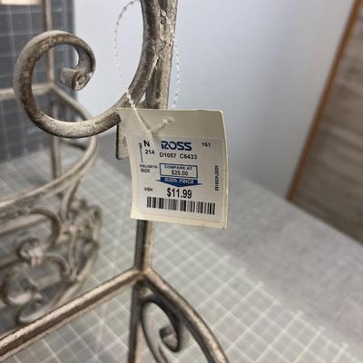 New Iron Plant Wall Basket Sconces 