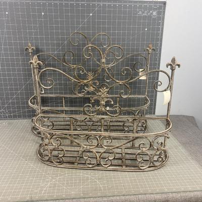 New Iron Plant Wall Basket Sconces 