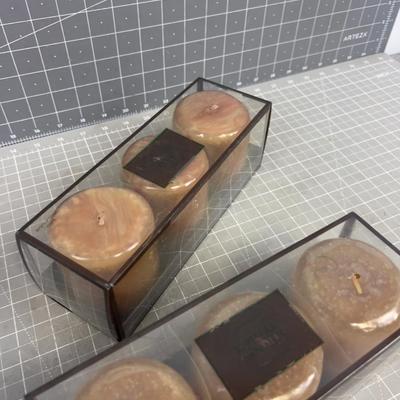 Scented Candles NEW (6) Total 