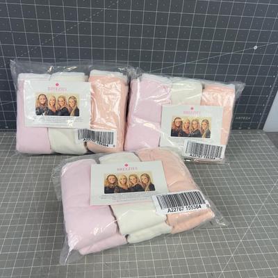 New Women's Underwear PASTELS BREEZIE Size 12 (18 Total ) 3 Packages of 6 