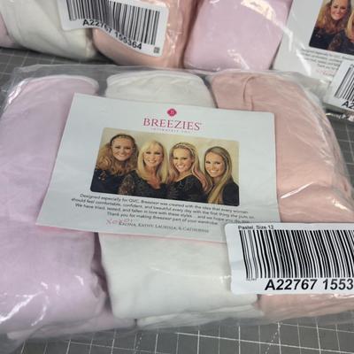 New Women's Underwear PASTELS BREEZIE Size 12 (18 Total ) 3 Packages of 6 