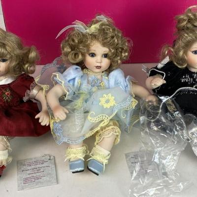 M5 M'LISSA VIRGINIA TINY TOT TRIO MARIE OSMOND DOLLS MIB