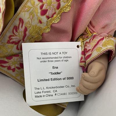 M9 MARIE OSMOND PORCELAIN DOLL ENA TODDLER SERIES MIB