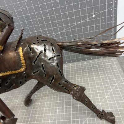 Fantastic!  Don Quixote Metal Sculpture