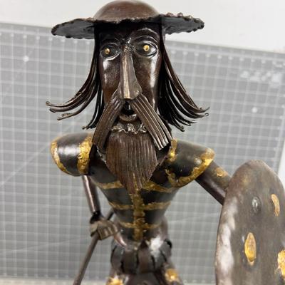 Fantastic!  Don Quixote Metal Sculpture