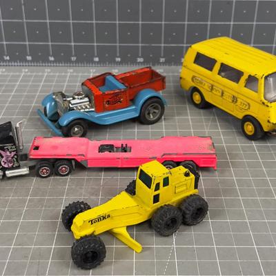 Vintage Toy Cars TONKA Brand 