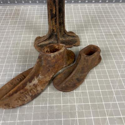 Shoe Cobbler Shoe FORM (3) Pieces 