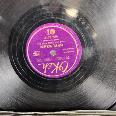 Old Box of 78 Records