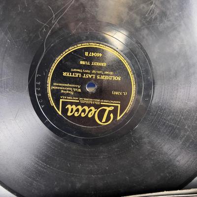 Old Box of 78 Records
