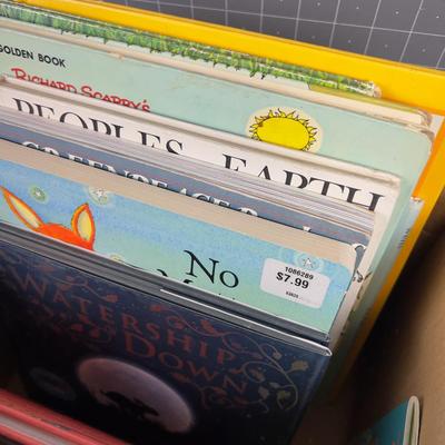Bankers Box full of Older CHILDREN'S BOOKS