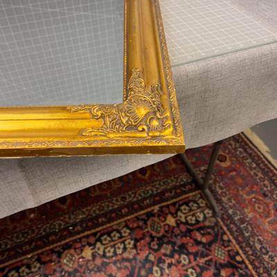 Gold Toned Wall Mirror 