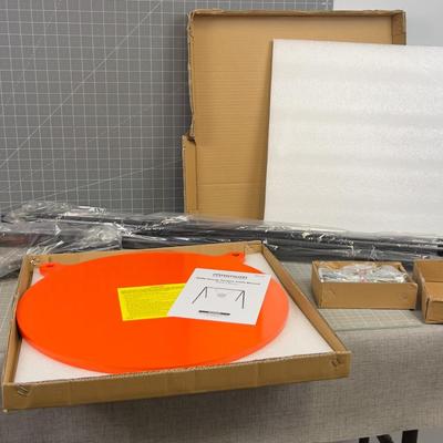 Magnum Rifle Gong Target with Stand 