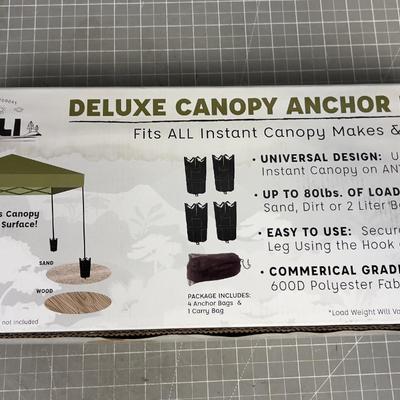 Deluxe Canopy Anchor Bags NEW in the BOX 