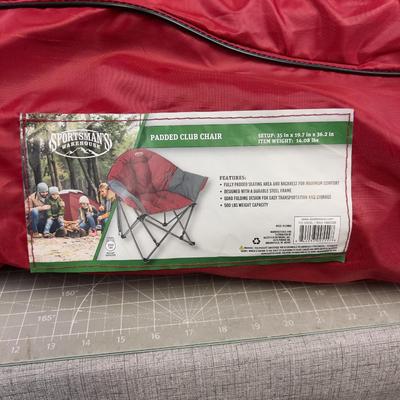 Padded Club Chair Like New