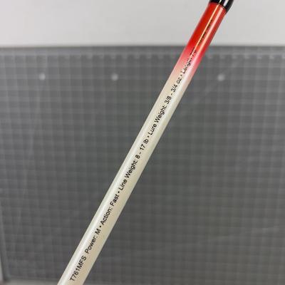 Fishing Pole; BUBA  TIDAL Red 7'6" NEW 