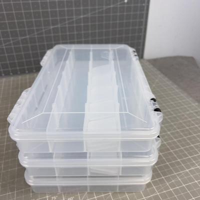 3 NEW Parts, Beads or Tackle Boxes NEW