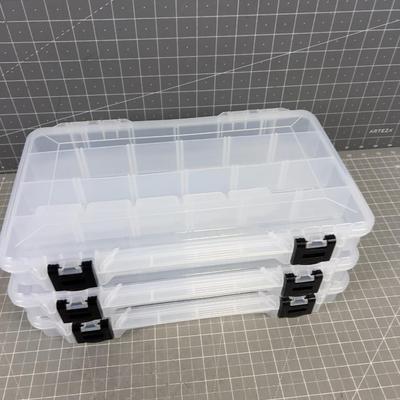 3 NEW Parts, Beads or Tackle Boxes NEW