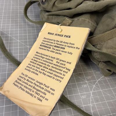 World War II Era 1942 Jungle Pack 