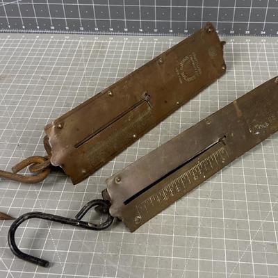 Pair of Antique Spring Scales