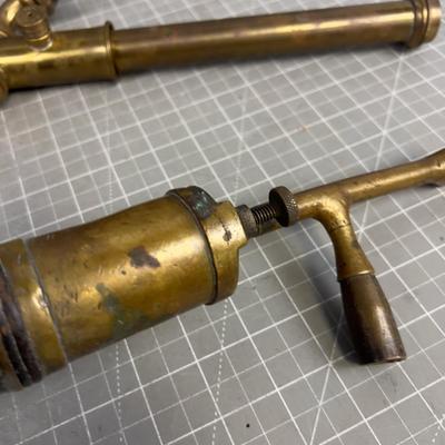 Antique Brass Nozzle's For the Crops 