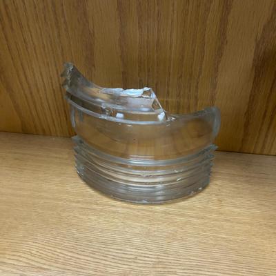 Antique Ships Light with A Broken Lense