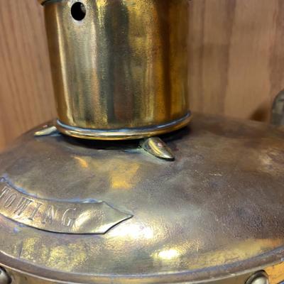 Antique Ships Light with A Broken Lense