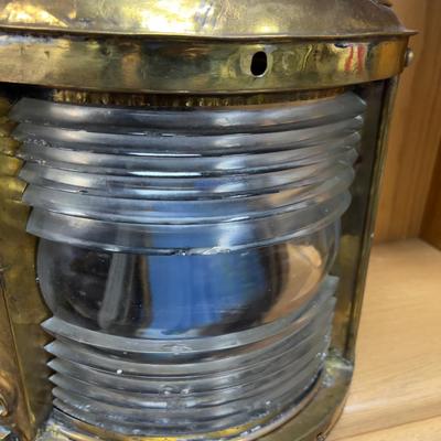 Antique Ships Light with A Broken Lense