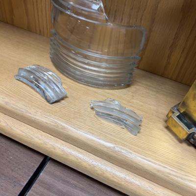 Antique Ships Light with A Broken Lense