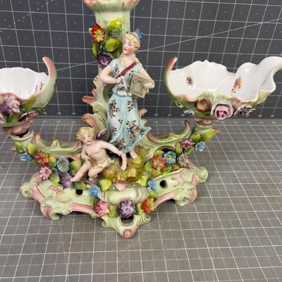 Beautiful! Art Nouveau Dresden or Meissen Centerpiece