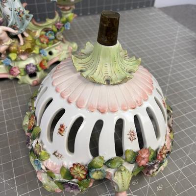 Beautiful! Art Nouveau Dresden or Meissen Centerpiece