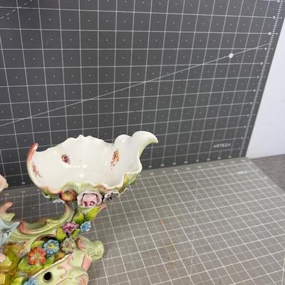 Beautiful! Art Nouveau Dresden or Meissen Centerpiece
