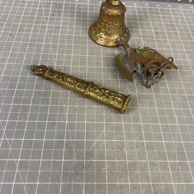 Cast Brass (3): Bell, Eagle and a Sheath