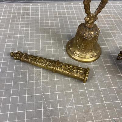 Cast Brass (3): Bell, Eagle and a Sheath