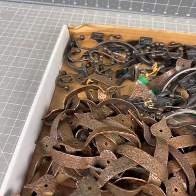 Box of Cabinet Hardware Drawer Pulls 
