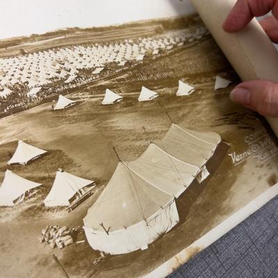 (4) Awesome  Photo's from CAMP DODGE IOWA(3)  And  Iowa Florida (1) WW1 Era 