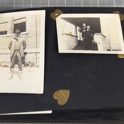 Antique Photo Album from the 1920's Or Even Earlier 