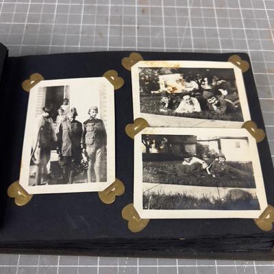 Antique Photo Album from the 1920's Or Even Earlier 