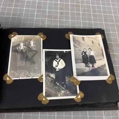 Antique Photo Album from the 1920's Or Even Earlier 