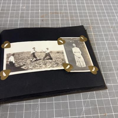 Antique Photo Album from the 1920's Or Even Earlier 