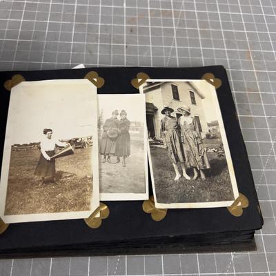 Antique Photo Album from the 1920's Or Even Earlier 