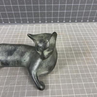 Bronze CAT Sculpture 