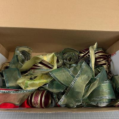 Box of Christmas RIBBON