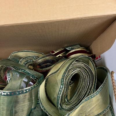 Box of Christmas RIBBON