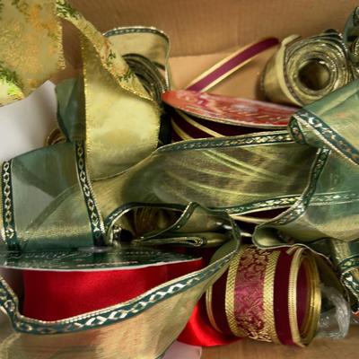 Box of Christmas RIBBON