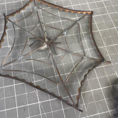 3 Leaded Glass Ornaments