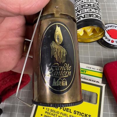 Hand Warmer, Emergency Candles, Candle Lantern 