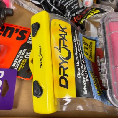 Tray Full of Out Door Items